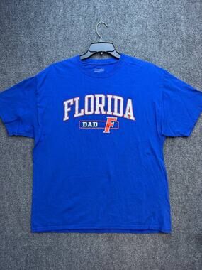 Champion Florida Gators Dad Men's Blue College T-Shirt Size XL NCAA